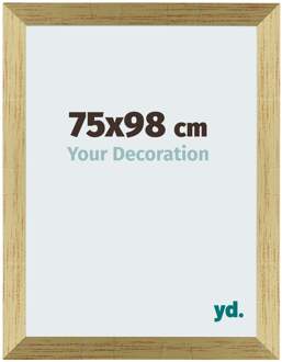 Puzzellijst 75x98 cm - Goud Glans - MDF - Mura