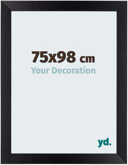 Puzzellijst 75x98 cm - Zwart Mat - MDF - Mura