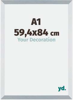 Puzzellijst A1 - 59,4x84 cm - Aluminium Geborsteld - MDF - Mura - 59.4x84 cm