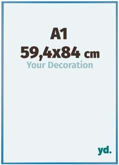 Puzzellijst A1 - 59,4x84 cm - Staal Blauw - Aluminium - Kent - 59.4x84 cm