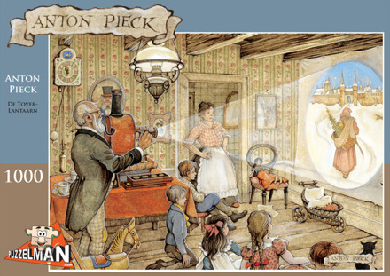 Puzzelman Anton Pieck - De Toverlantaarn Puzzel (1000 stukjes)