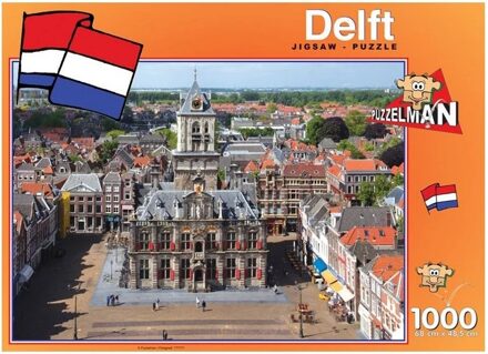 Puzzelman Delft - Stadhuis Puzzel (1000 stukjes)