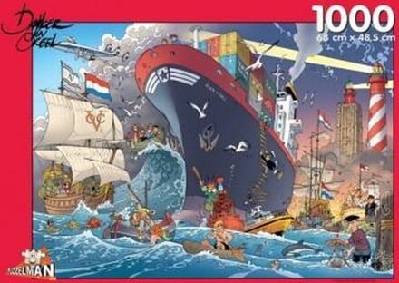 Puzzelman Puzzel - Zeevaart - Danker Jan (1000)