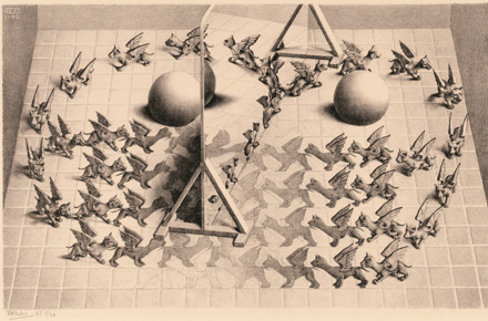 Puzzelman Toverspiegel - M.C. Escher (1000)