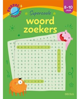 Puzzelplaneet - Supercoole Woordzoekers / 8-10 Jaar - ZNU