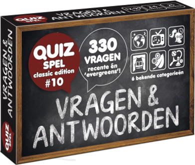Puzzels & Spellen Vragen & Antwoorden - Classic Edition 10