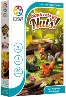 puzzelspel squirrels go nuts Multikleur