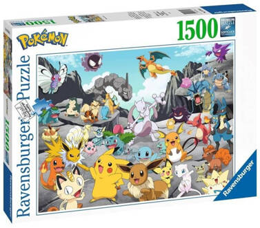 Puzzle 1500 p - Pokémon Classics