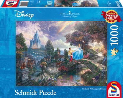 Puzzle legpuzzel Disney Cinderella karton 1000 stukjes