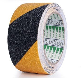 Pvc Antislip Zelfklevende Waarschuwing Tape geel Add zwart