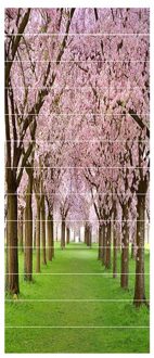 Pvc Behang Cherry Blossoms Landschap Eenvoudige 13 Stuks Van Diy Trap Stickers, Stap Stickers, Muurstickers