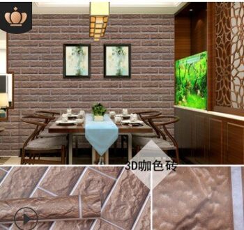 Pvc Behang/Zelfklevende Behang/Muur Tegel Patroon Bourgondië