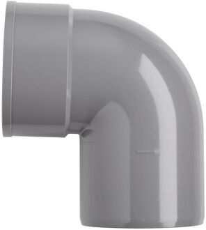 Pvc Bocht 110mm 1xlm 87gr Grijs