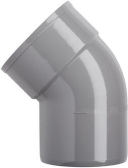 Pvc Bocht 125mm 1xlm 45gr Grijs