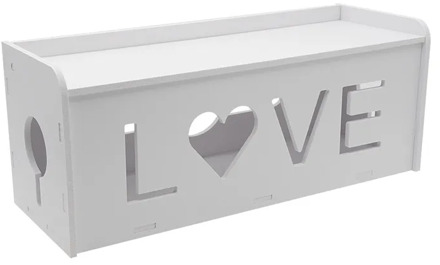 PVC Cable Storage Box DIY Power Strip Storage Box Wire Management Socket Power Strip Cord Organizer Boxes Power Line Holder