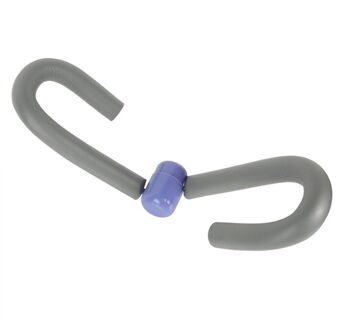 Pvc Dij Sporters Home Gym Sport Apparatuur Dij Spier Arm Borst Taille Exerciser Workout Machine Gym Thuis Fitness licht grijs