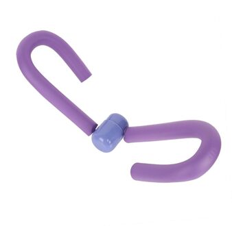 Pvc Dij Sporters Home Gym Sport Apparatuur Dij Spier Arm Borst Taille Exerciser Workout Machine Gym Thuis Fitness Paars