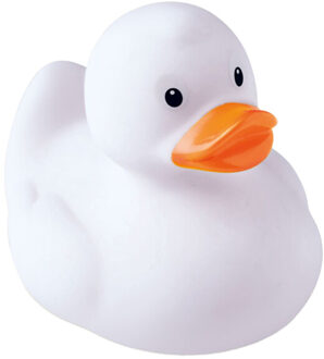 Pvc eend speelgoed Wit - One size