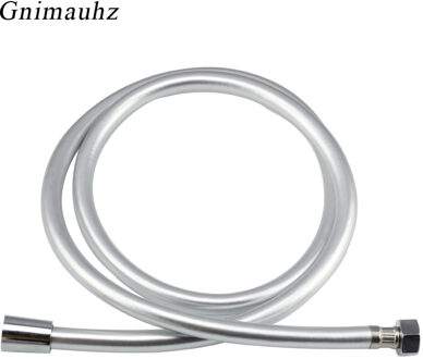 PVC Hoge Druk Zilver Glad Douche Slang Voor Bad hotel Handheld Douchekop Flexibele Doucheslang Meest Land