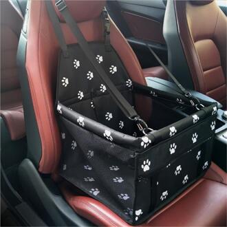 Pvc Huisdier Auto Booster Seat Bag Carriers Kleine Dier Mat Deken Cover Mat Protector Ademend Waterdicht Reizen Automatten zwart