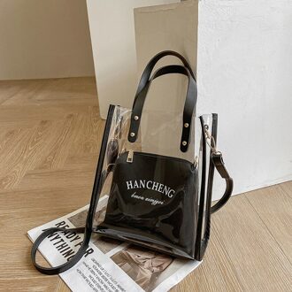 Pvc Jelly Tassen Portemonnees En Handtassen Voor Vrouwen Tassen Meisjes Vrouwelijke Shoppers Casual Mode Transparante Portefeuilles heise