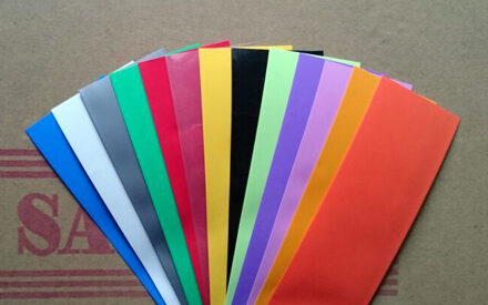 Pvc Krimpkous 40 Mm Diameter 25 Mm Kleur Selecteerbaar Blauw