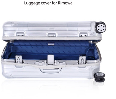 PVC Luggage Covers for Rimowa Transparent Suitcase Cover with Zipper Clear Luggage Protector Cover Organizer Travel Accessories