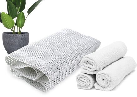 Pvc Schuim Universele Hollow-Out Bad Pad Met Grote Non Slip Zuignappen Antislip Badmat Kussen head Rest