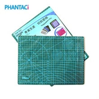 Pvc Snijden Mat A4 Duurzaam Self-Healing Cut Pad Patchwork Gereedschap Handgemaakte Diy Accessoire Snijden Plaat Donkergroen 30*22Cm