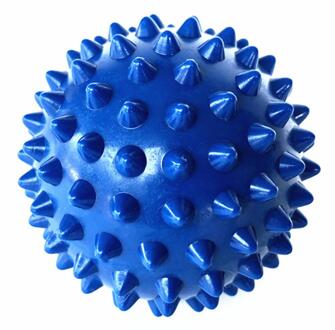Pvc Spiky Massage Bal Trigger Point Sport Fitness Hand Voet Pijn Stress Relief Spier Ontspannen Bal Blauw