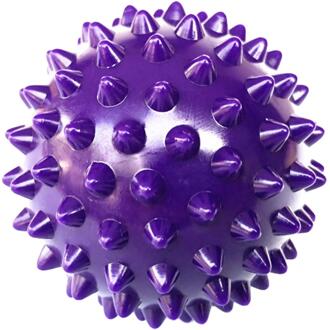 Pvc Spiky Massage Bal Trigger Point Sport Fitness Hand Voet Pijn Stress Relief Spier Ontspannen Bal Paars