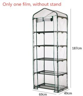 Pvc Tuin Kas Huishoudelijke Plant Kas Schuur Mini Tuin Kas Cover Zonder Ijzer Stand