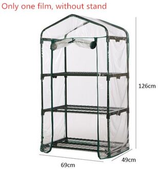 Pvc Tuin Kas Huishoudelijke Plant Kas Schuur Mini Tuin Kas Cover Zonder Ijzer Stand
