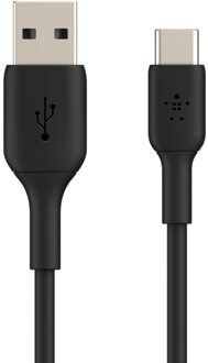 PVC USB-C-naar-USB-A 0.15 Meter Zwart