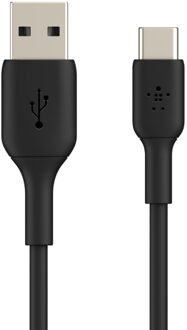 PVC USB-C-naar-USB-A 0.15 Meter Zwart