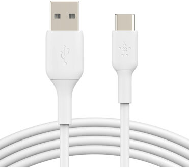 PVC USB-C-naar-USB-A 3 Meter Wit