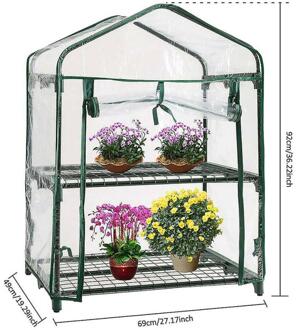Pvc Warm Tuin Tier Mini Huishoudelijke Plant Kas Cover Waterdicht Anti-Uv Beschermen Tuin Planten Bloemen Indoor Groeiende Tenten 01