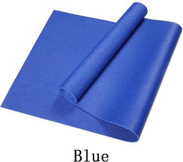 Pvc Yoga Mat Baby Kruipen Mat Gym Yoga Mat Thuis Baby Antislip Mat Camping Reizen Comfortabele Foam Yoga mat Blauw