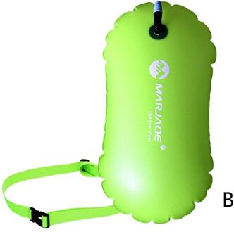 Pvc Zwemmen Boei Veiligheid Float Air Dry Bag Tow Float Zak Zwemmen Opblaasbare Beursgang E2R7 geel