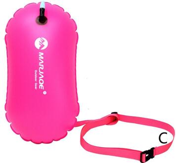 Pvc Zwemmen Boei Veiligheid Float Air Dry Bag Tow Float Zak Zwemmen Opblaasbare Beursgang E2R7 rood