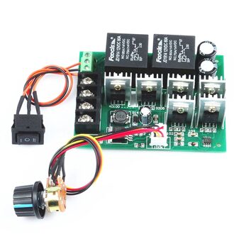 Pwm Speed Elektronische 40A DC12V / 24V / 36V / 48V Geborsteld Motor Controller Maximaal Vermogen Van 2000W Derde Versnelling Vooruit/Achteruit/Stop