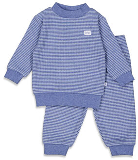 Pyjama 2-delig Blauw gemêleerd - 86
