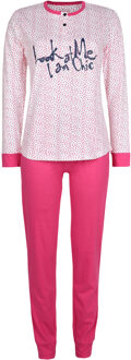 Pyjama katoen lange FUXIA / XL