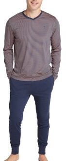 Pyjama Knit Blauw - XX-Large