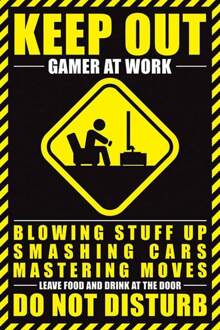 Pyramid Gamer At Work Do Not Disturb Poster 61x91,5cm