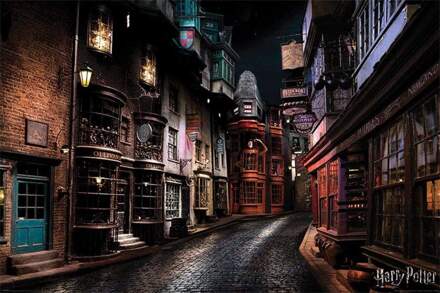 Pyramid Harry Potter Diagon Alley Poster 91,5x61cm Multikleur