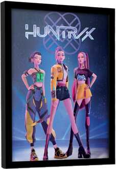 Pyramid International KPop Demon Hunters Collector Print Framed Poster Huntrix