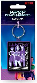 Pyramid International KPop Demon Hunters PVC Keychain Huntrix Group