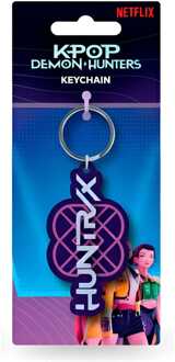 Pyramid International KPop Demon Hunters PVC Keychain Huntrix Logo