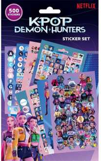 Pyramid International KPop Demon Hunters Sticker Pack (500)